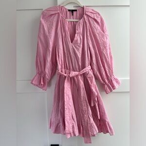 MAJE Rybiza embroidered dress